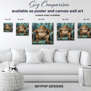 Frog King Art