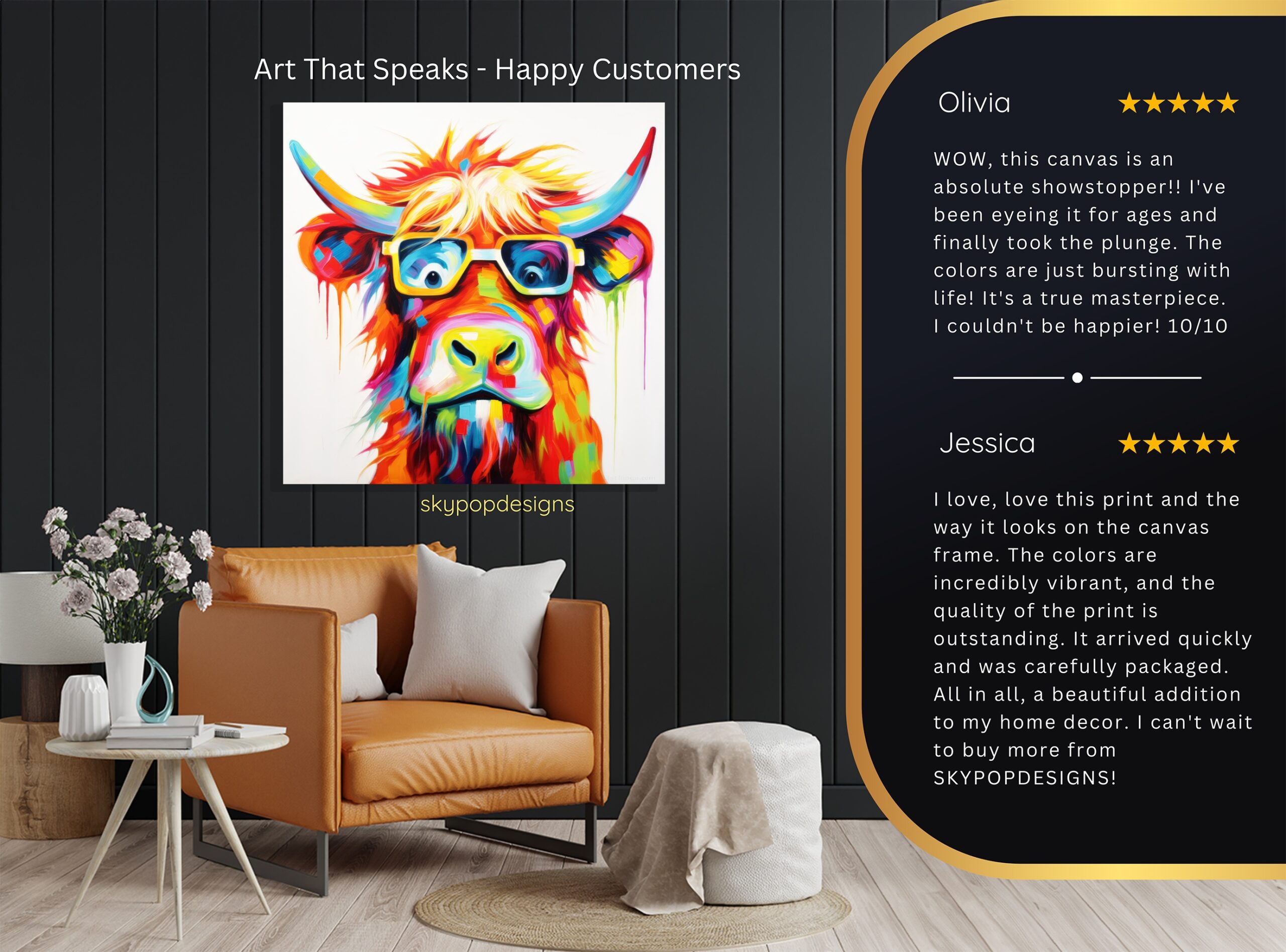 8.jpg Highland Cow Art