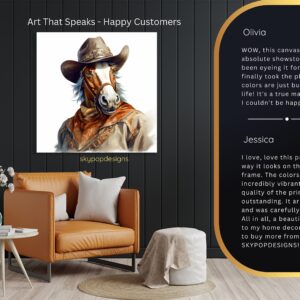 Cowboy Horse Art