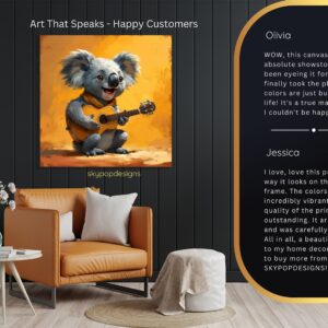 Koala Jam Session Art