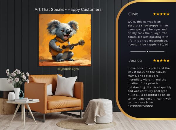 Koala Jam Session Art