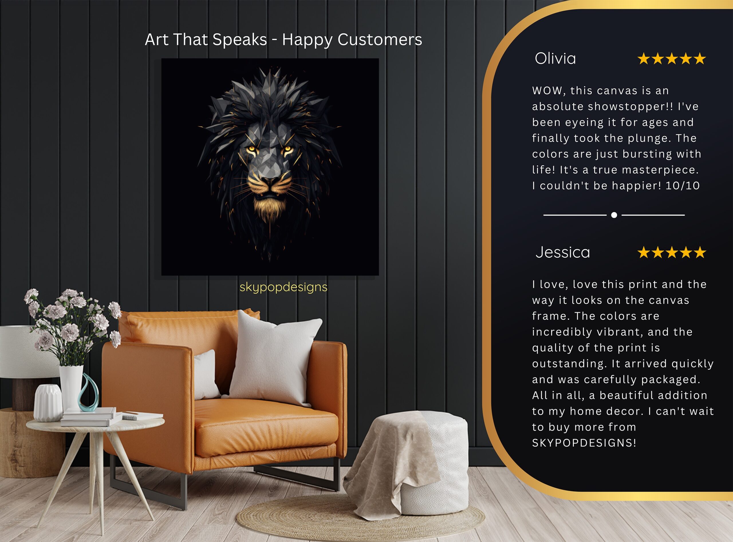 8.jpg Lion Head Art