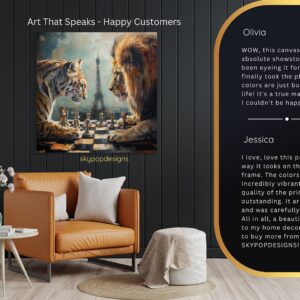 Lion Tiger Art