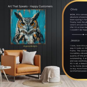 Owl Wood Art
