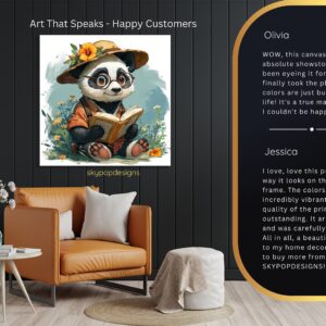Panda Bee Art