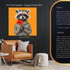 Raccoon Art