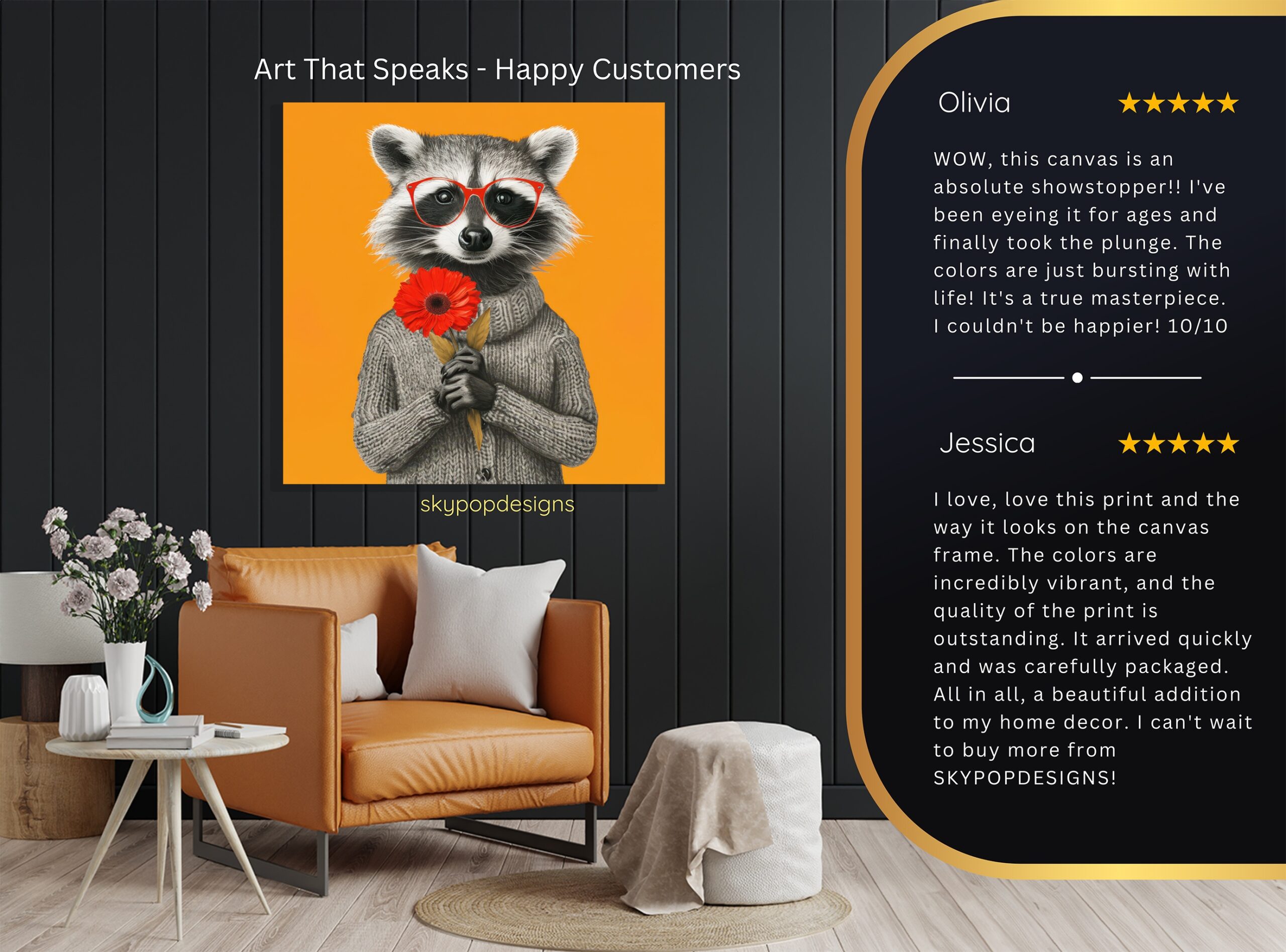 8.jpg Raccoon Art