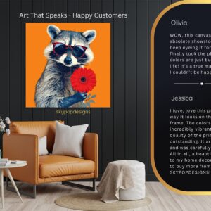 Raccoon Art