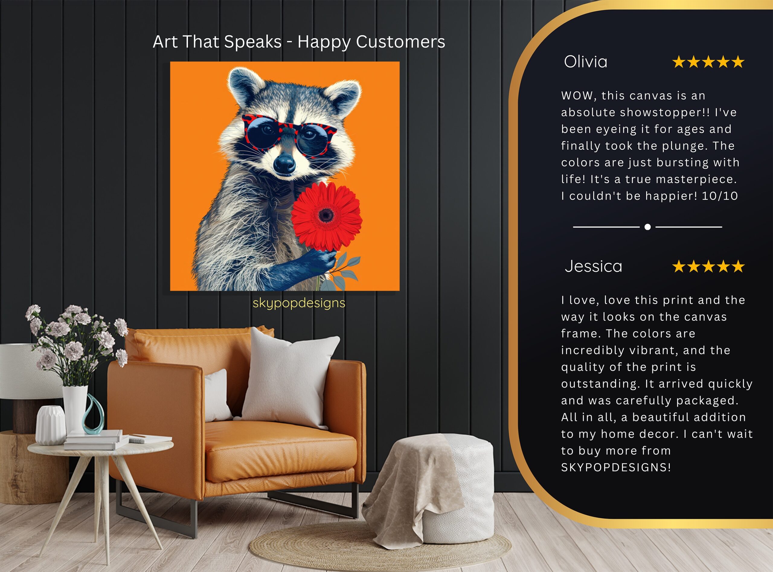 8.jpg Raccoon Art