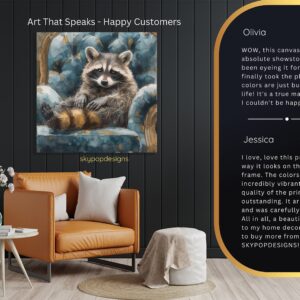Raccoon Art