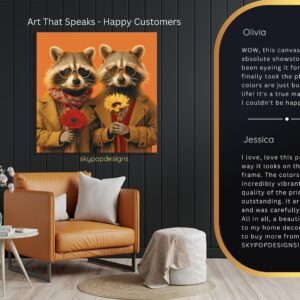 Raccoon Art