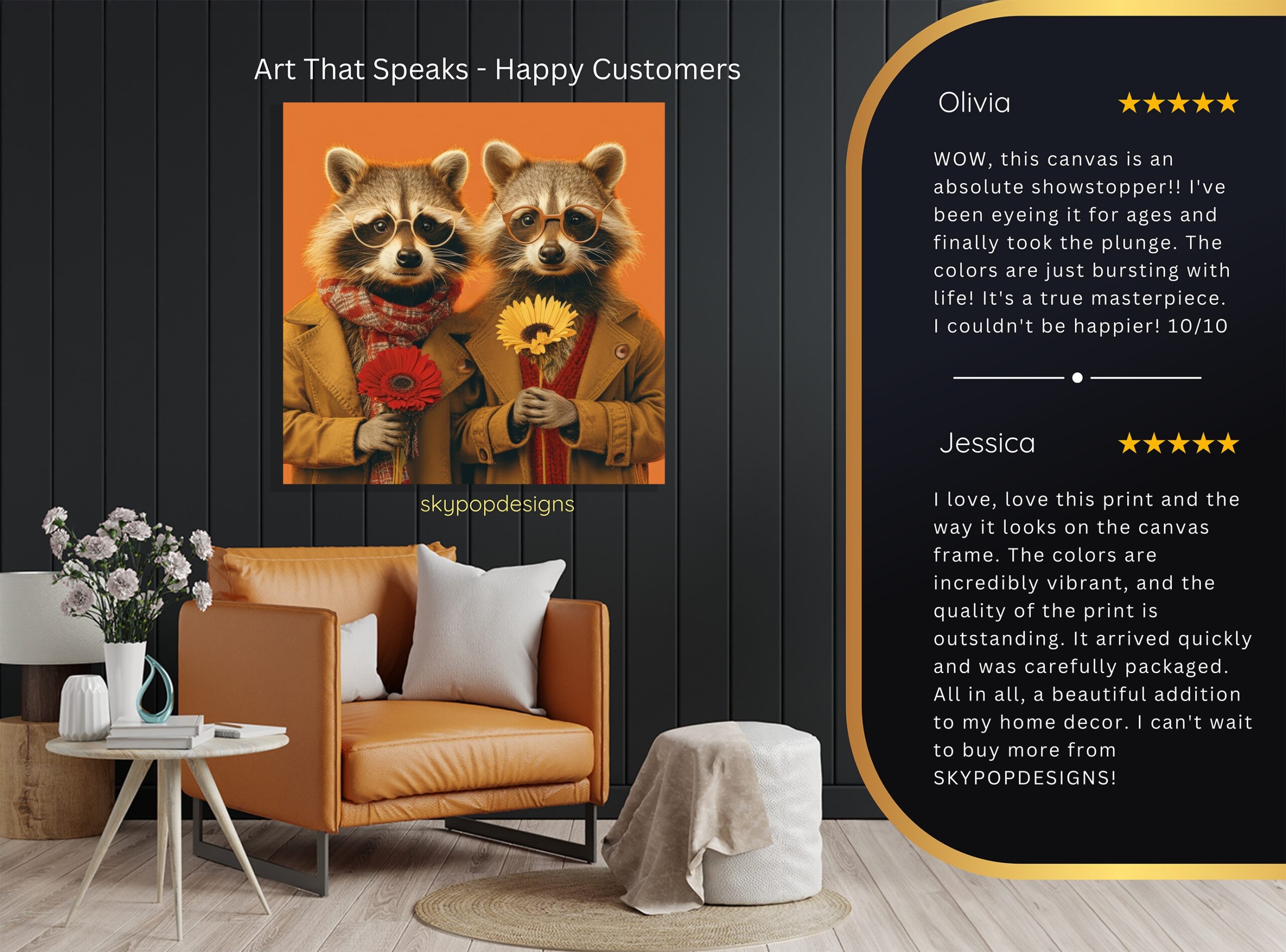 8.jpg Raccoon Art