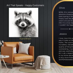 Raccoon Art