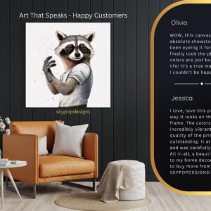 Raccoon Art
