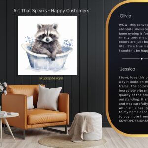 Raccoon Art