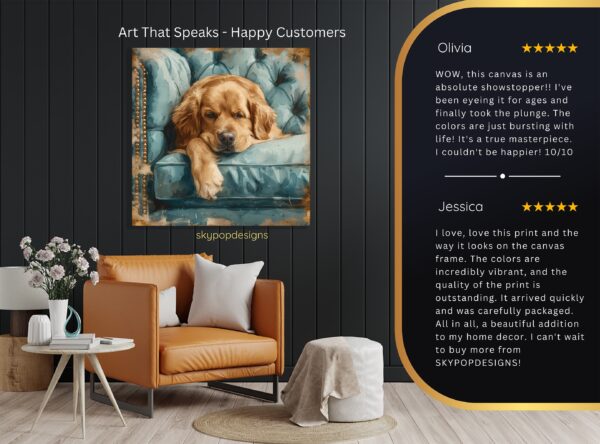 Golden Retriever Art