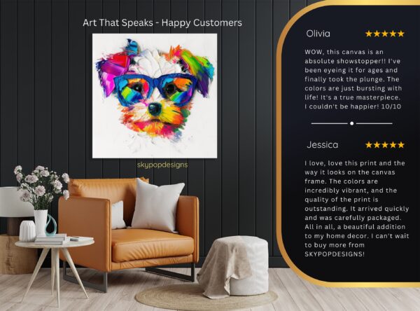 Bichon Frise Dog Art