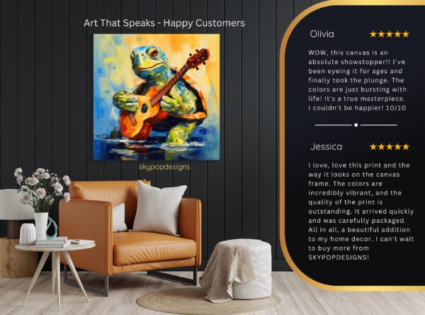 Turtle Serenade Art