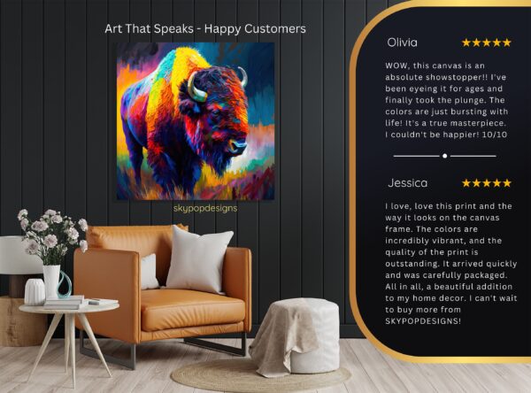 Bison Art