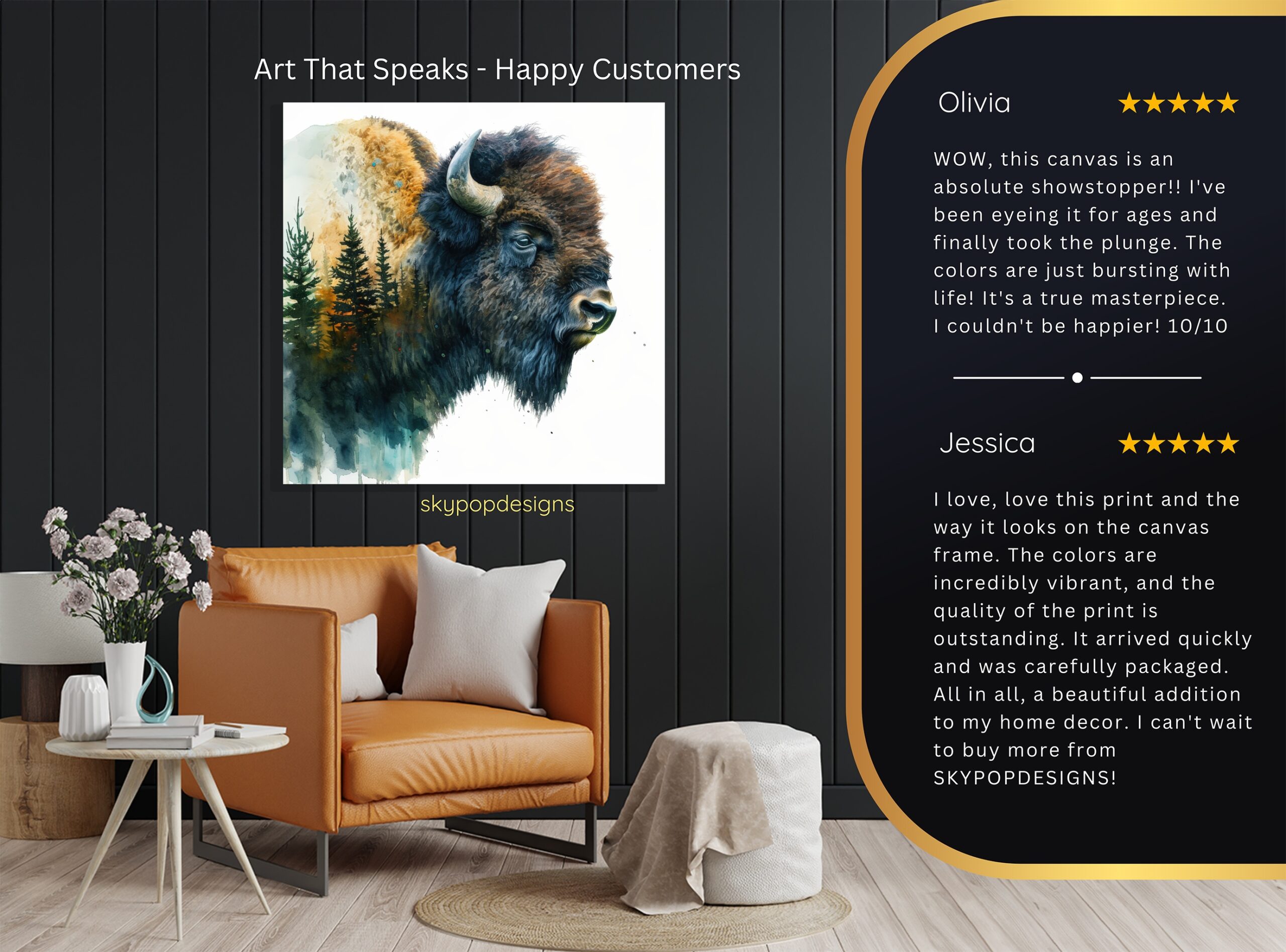 8.jpg Bison Wilderness Art
