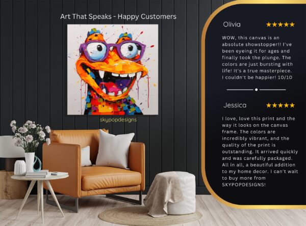 Frog Monster Art