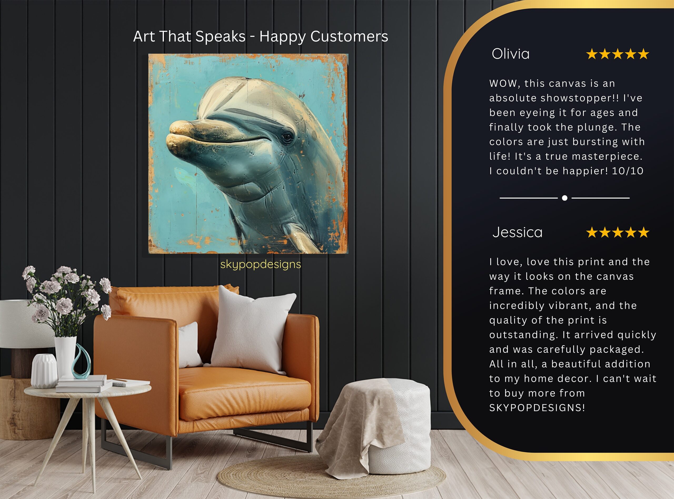 8.jpg Dolphin Art