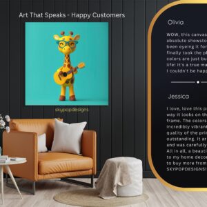 Giraffe Music Art