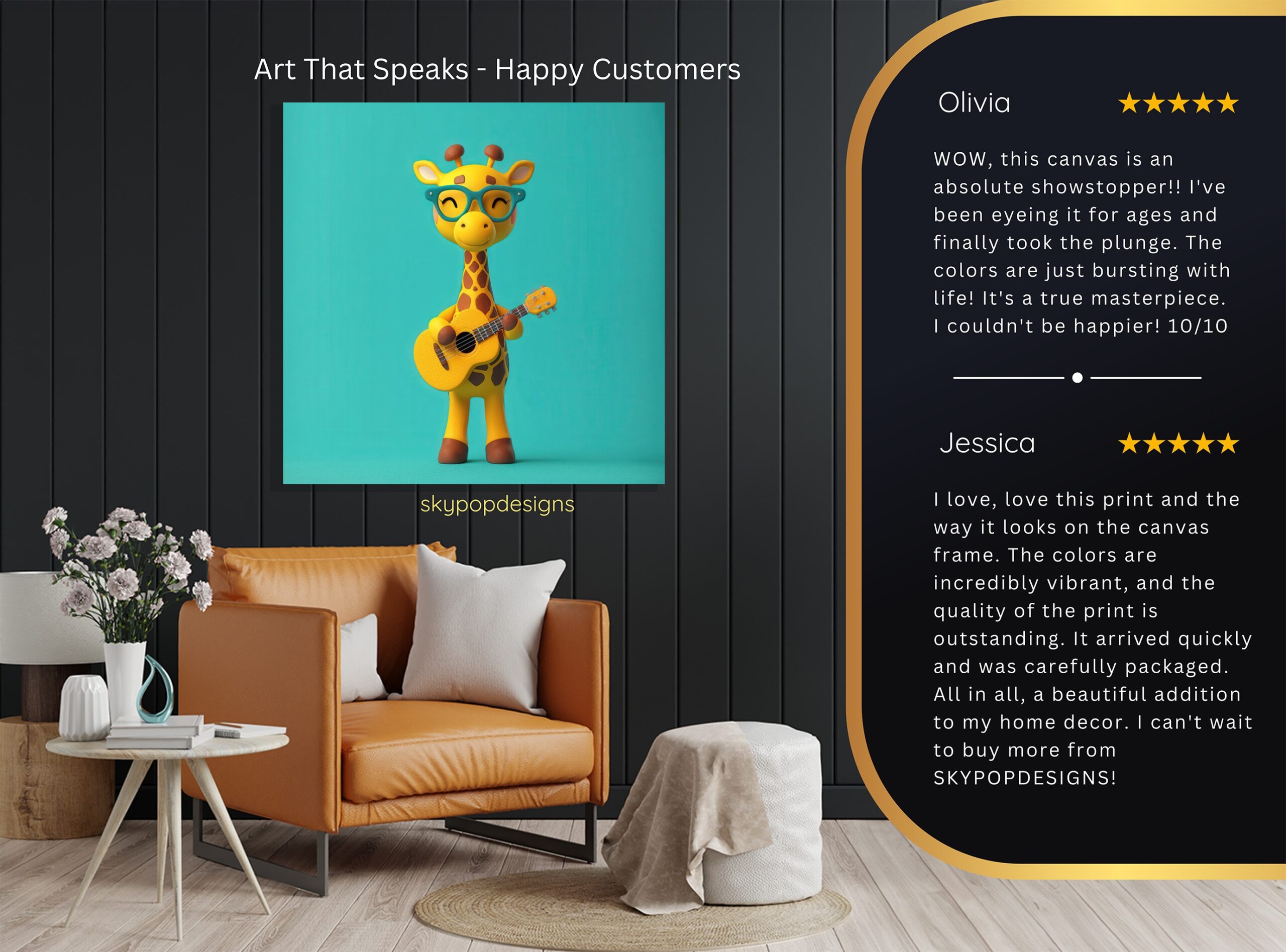 8.jpg Giraffe Music Art