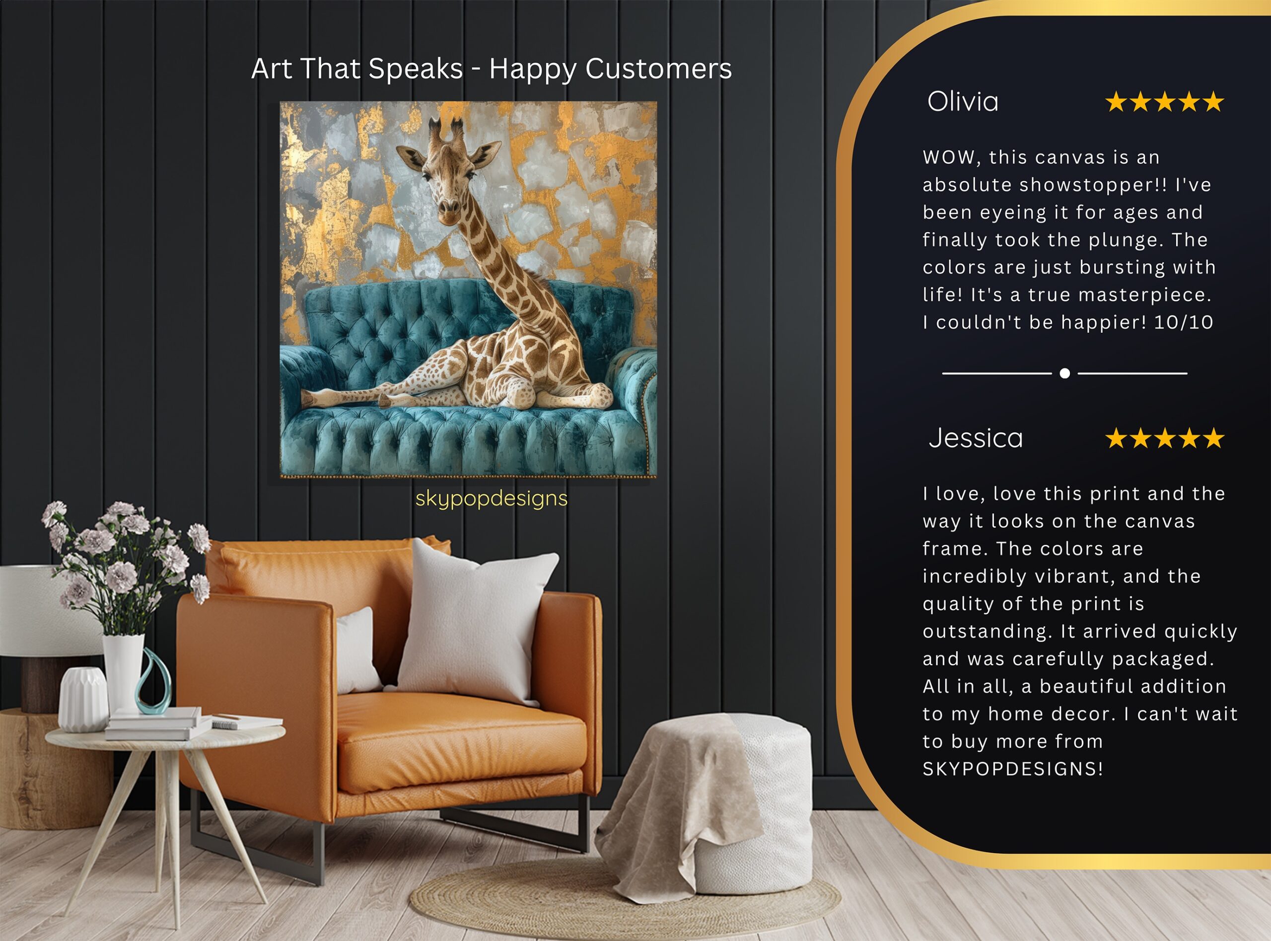 8.jpg Giraffe Art