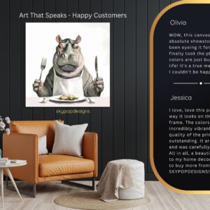 Hippopotamus Art