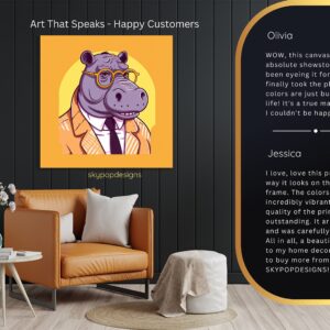 Hippopotamus Art