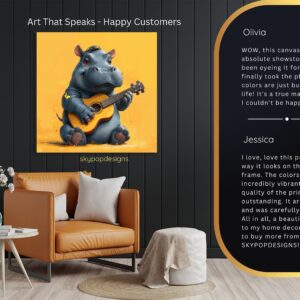Hippopotamus Art