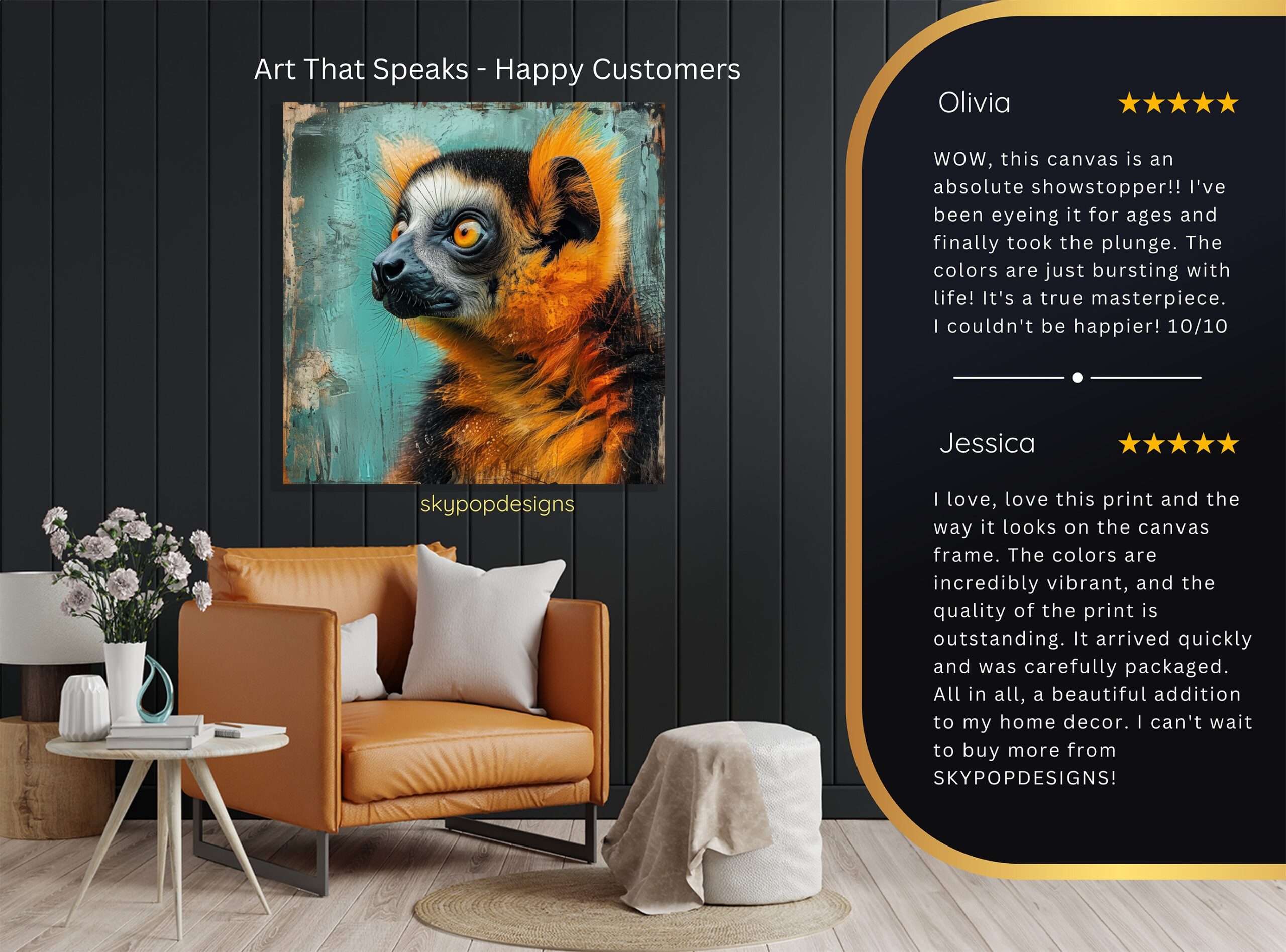 8.jpg Lemur Art