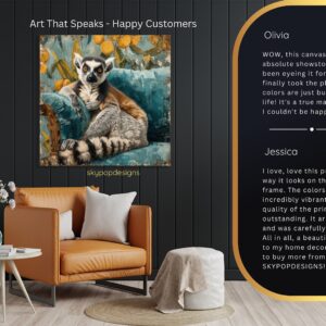 Lemur Lounge Art