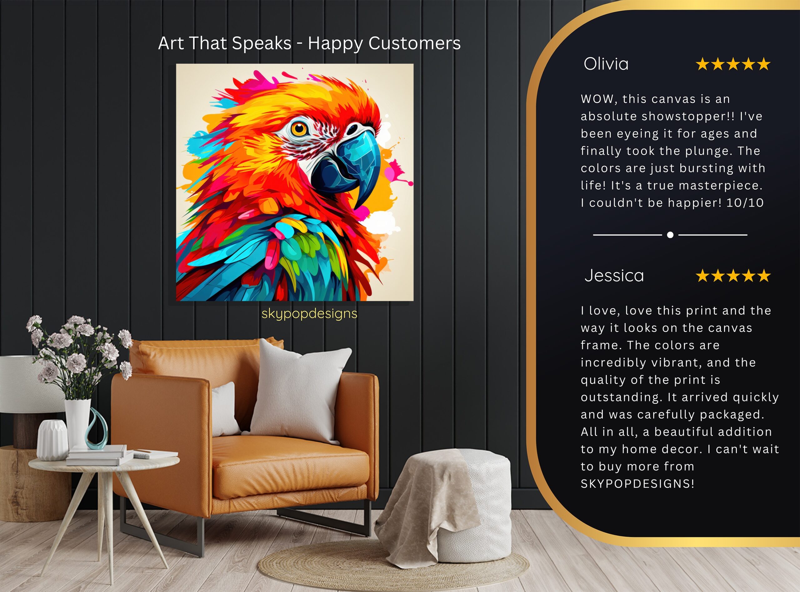 8.jpg Parrot Art