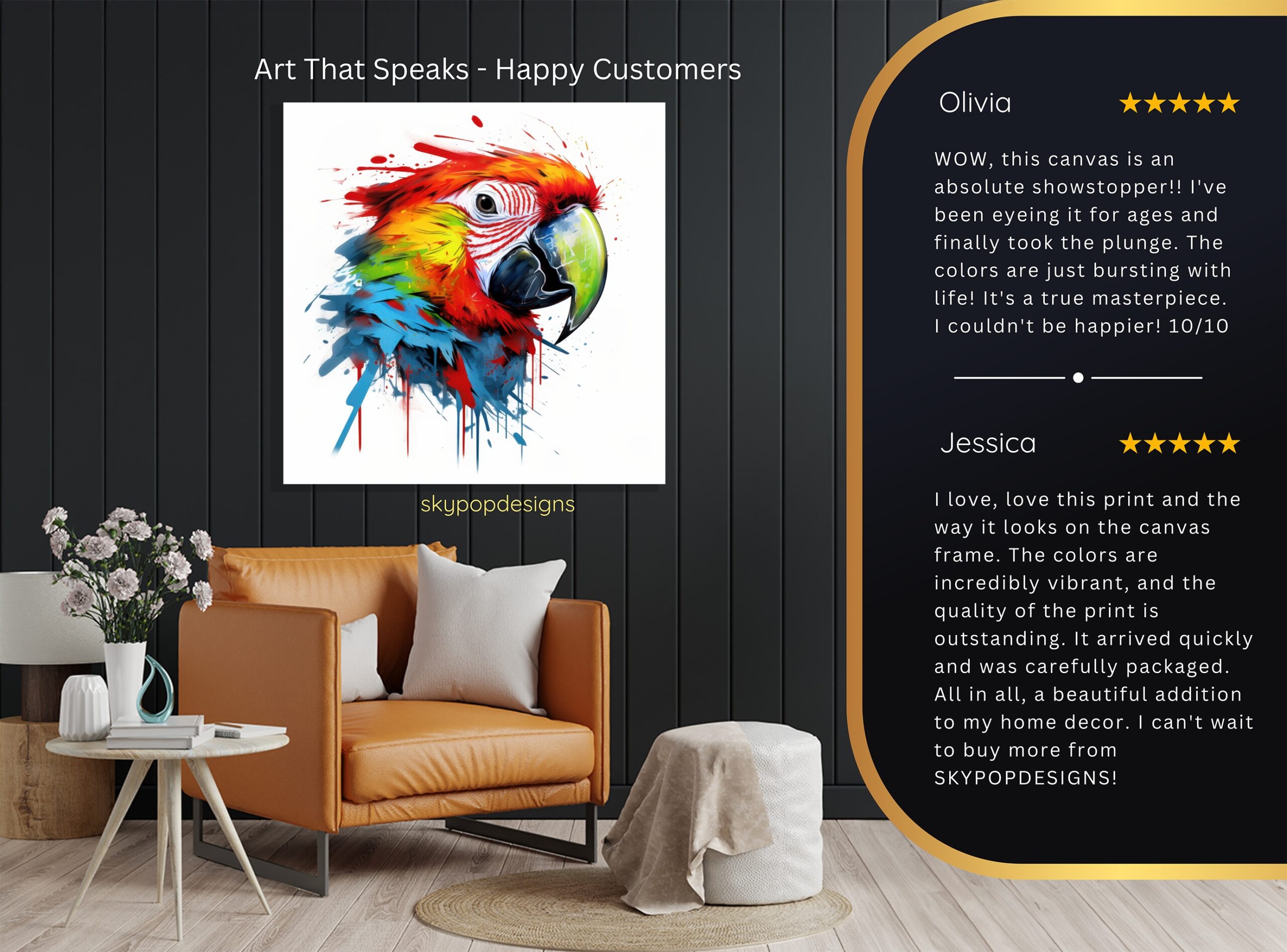 8.jpg Parrot Art