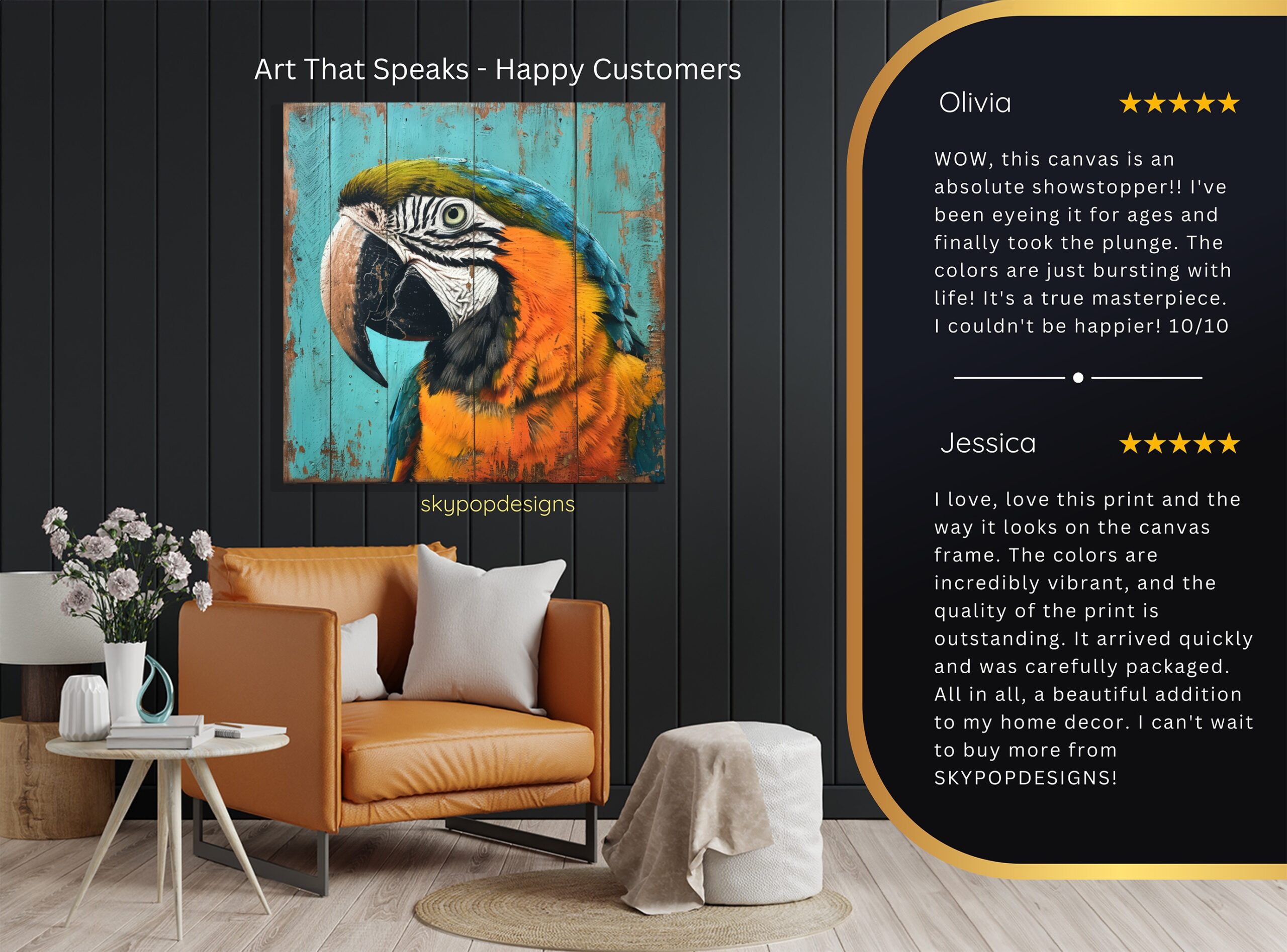 8.jpg Parrot Art