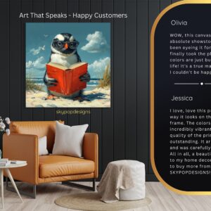 Penguin Beach Read Art