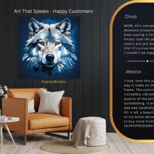 Wolf Gaze Art
