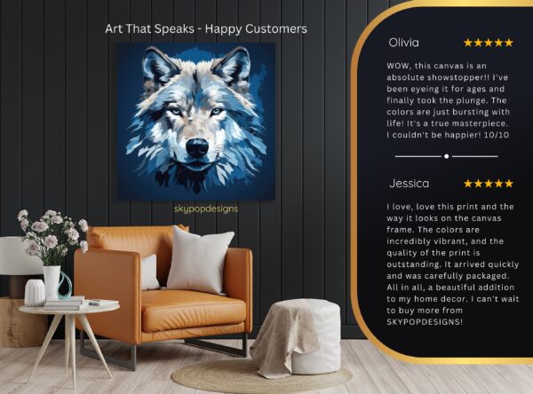Wolf Gaze Art