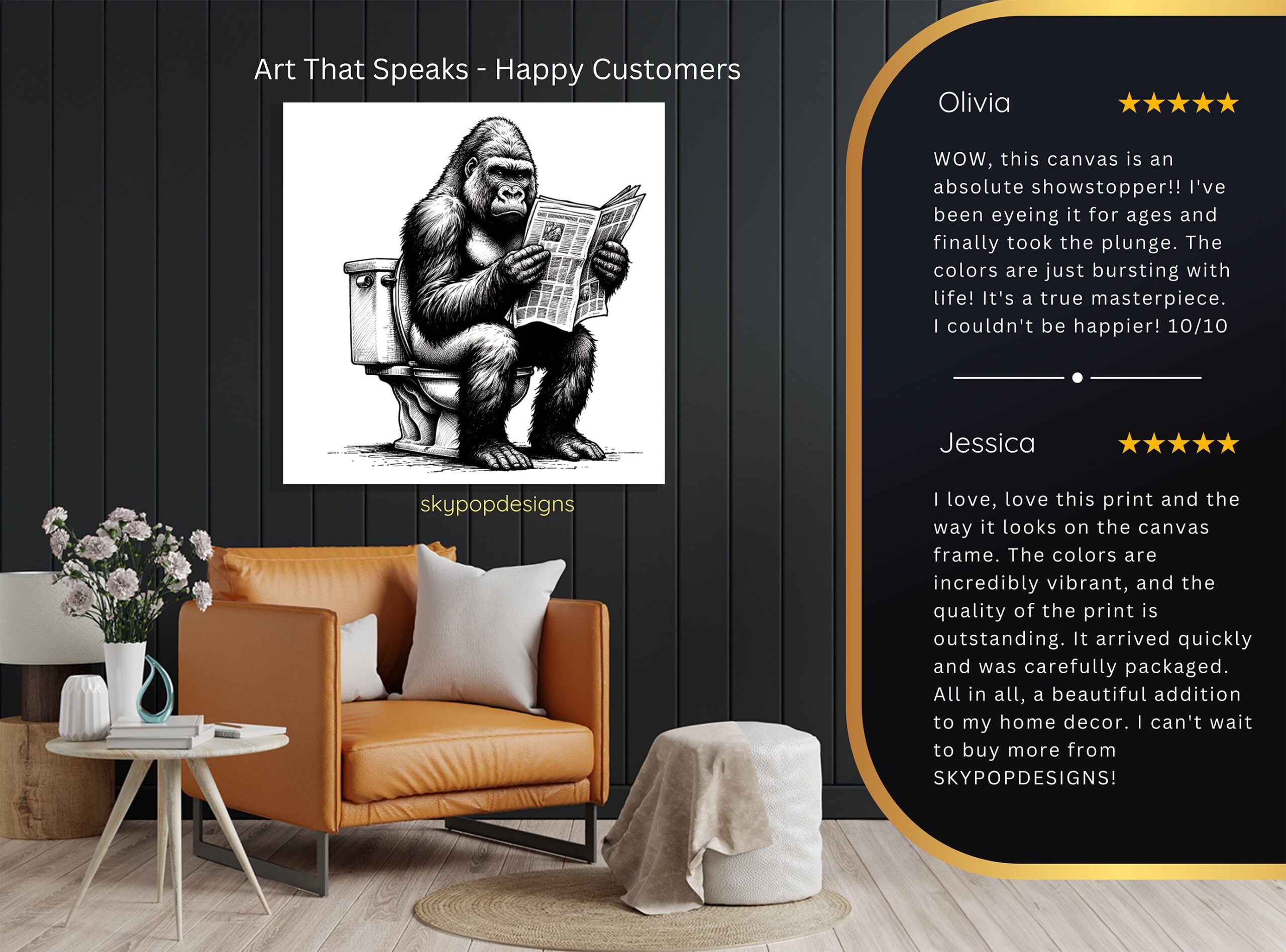 8.jpg Gorilla Art