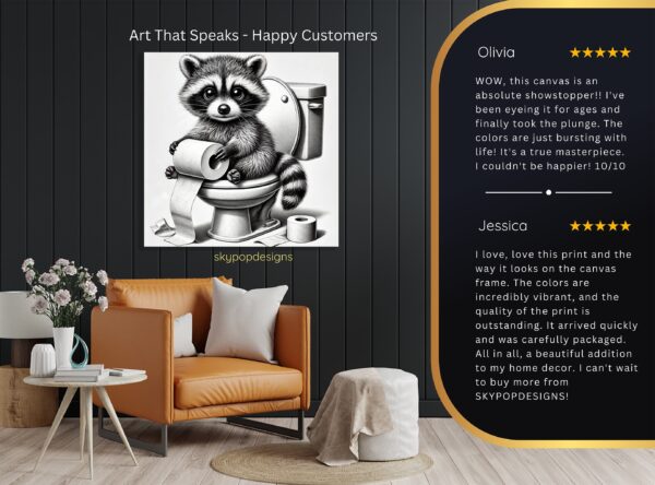 Raccoon Art