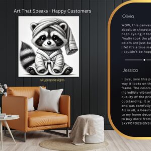 Raccoon Art
