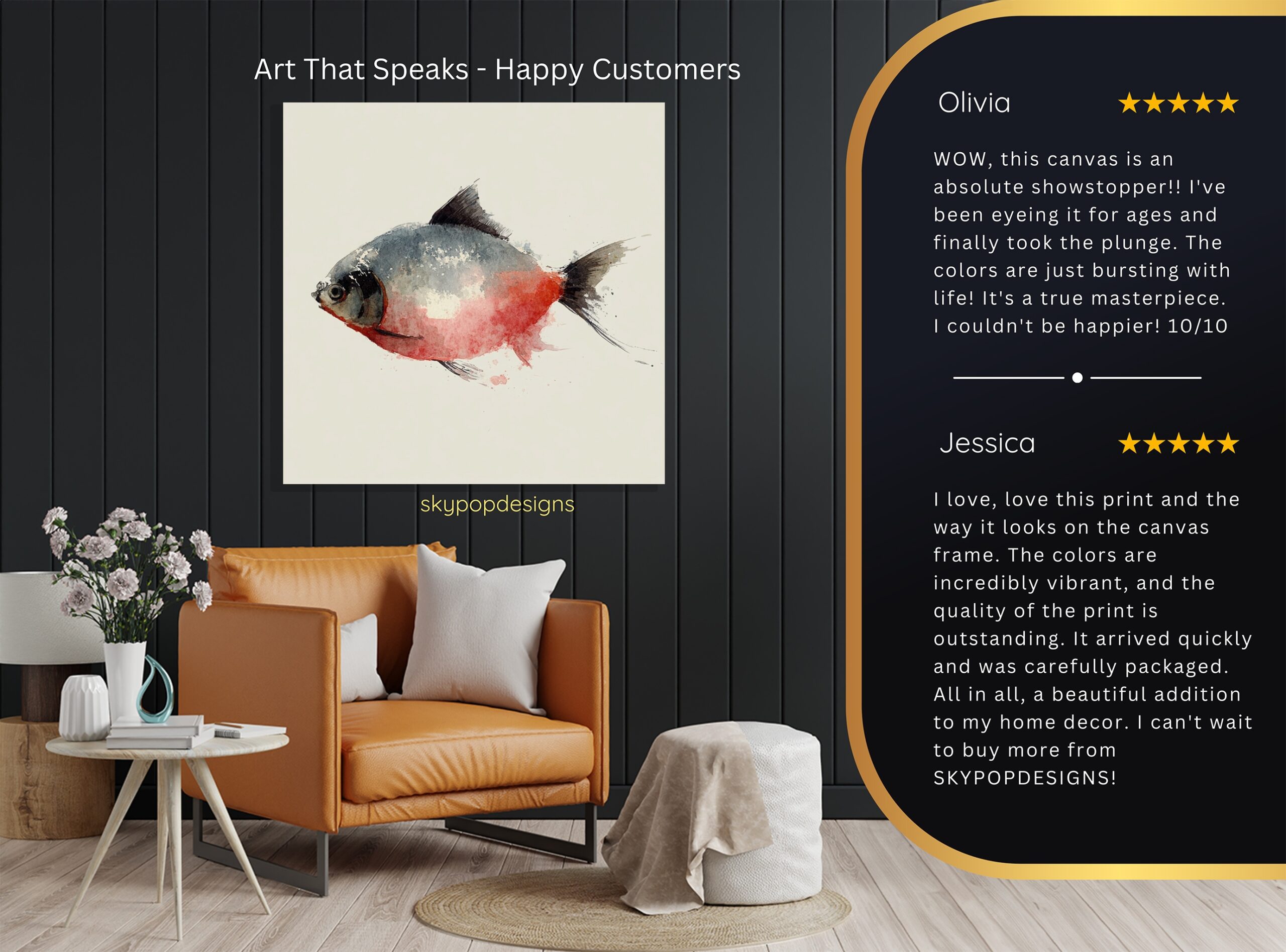 8.jpg Red Fish Art