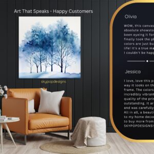 Watercolor Forest Art