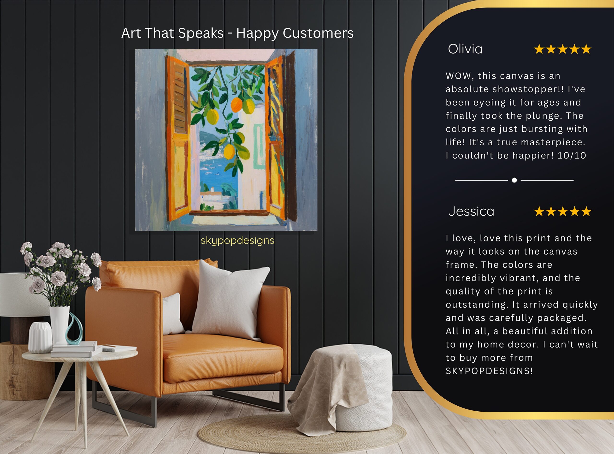 8.jpg Lemon Window View Art