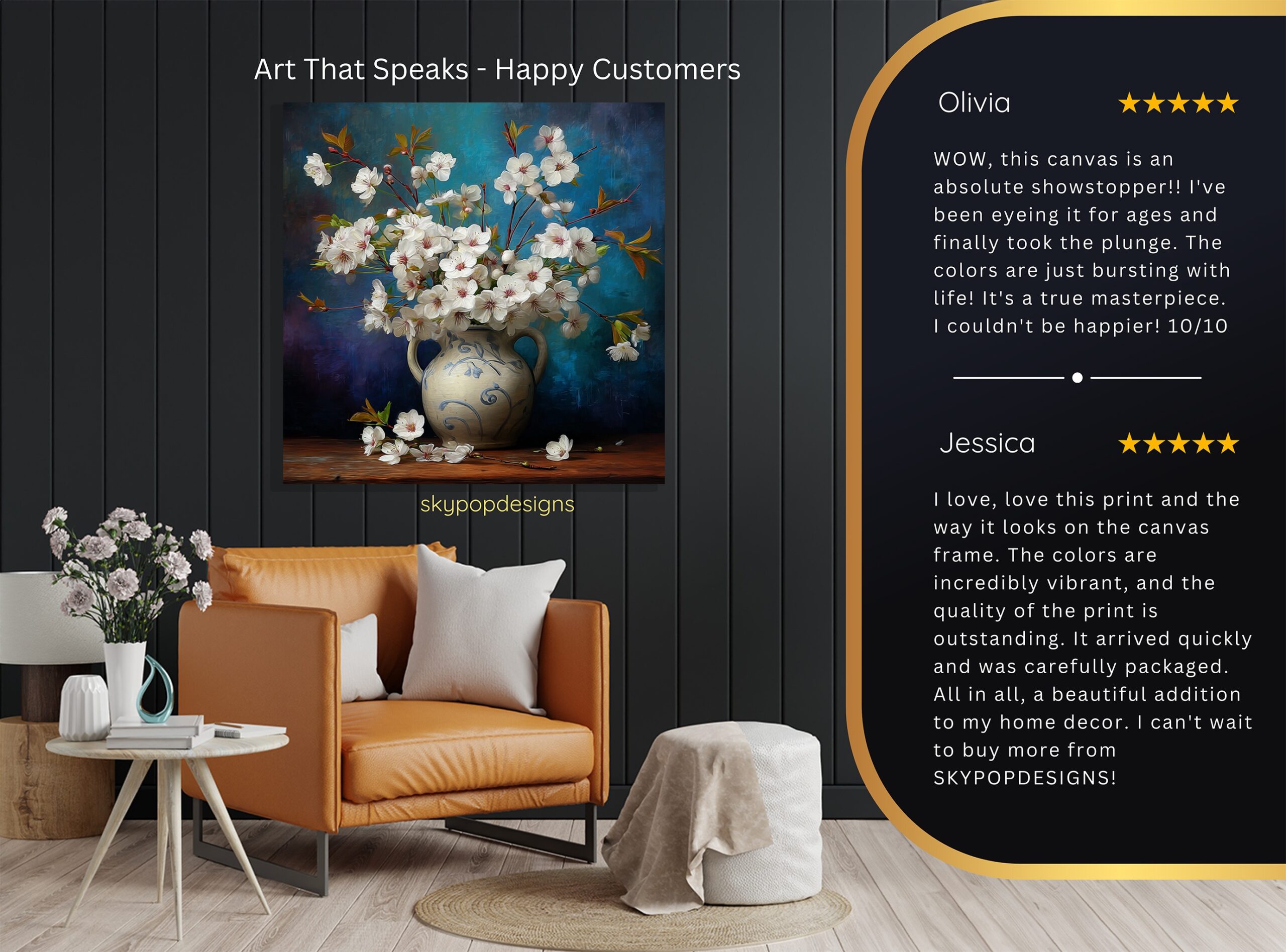 8.jpg Cherry Blossoms Vase Art
