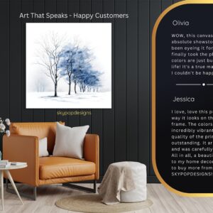 Winter Woods Art