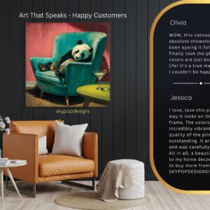 Panda Martini Art
