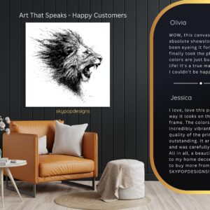 Lion Roar Art